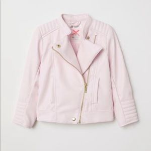 H&M Pink Moto Jacket (Girls)